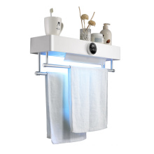 ABS Smart LED Ultraviolet Electric Towel Disinfection Dryer for bathroom with time adjustment